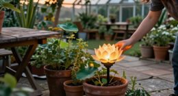 This Lotus Solar Light Is So Beautiful I'm Buying 5 Of Them To Transform My Patio Into A Serene And Snug Haven After Dark